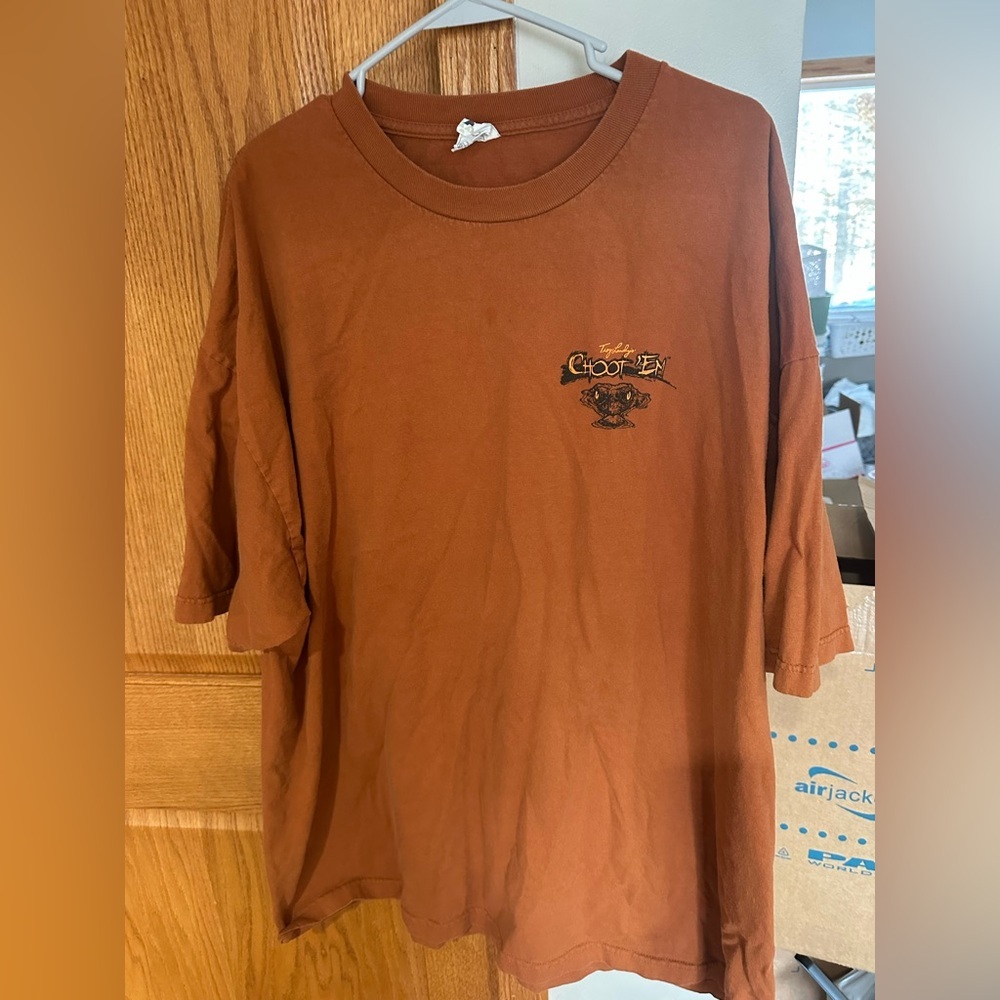 Alstyle Rust Graphic Men's T-Shirt - Picture 2 of 5